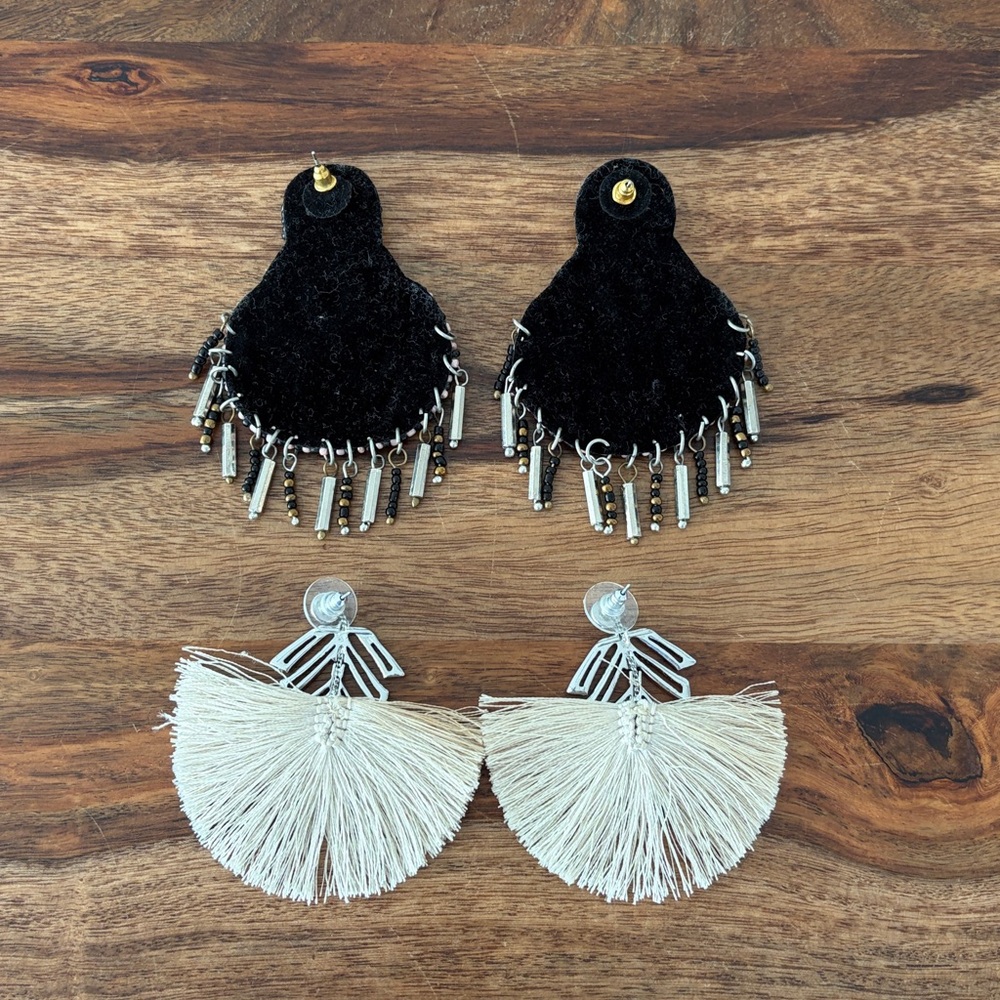 Set of 2 Express Statement Earrings - Picture 2 of 6